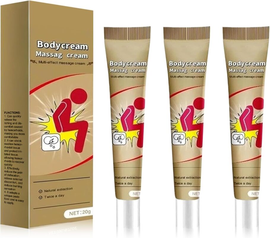 SADOER Body Cream Ointment Hemorrhoids Cream 3PCS