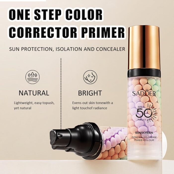 Sadoer SPF 50 PA+ 3 In 1 Sunscreen Isolation Cream